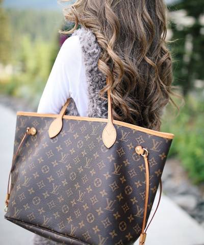 Сумка Louis Vuitton Neverfull Canvas